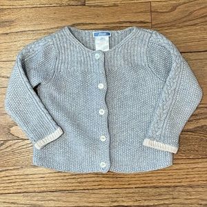 Jacadi Wool+Cashmere+Viscose Cardigan - 18M